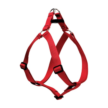 Lupine LupinePet Basic Solids Red Red Nylon Dog Harness 22544